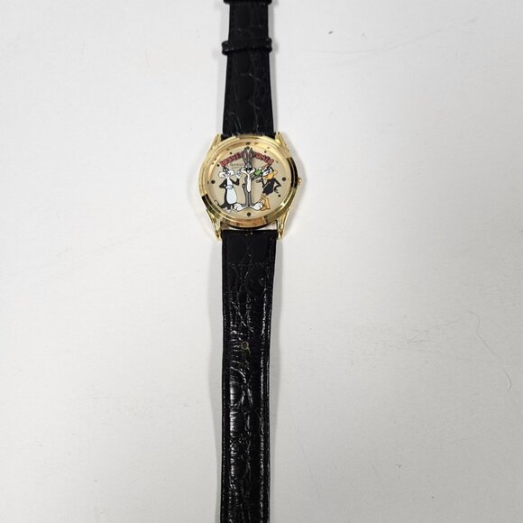 Vintage Looney Tunes Sylvester Daffy and Bugs Armitron Quartz Watch 1992 main image 2